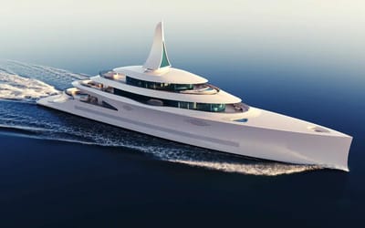 This super-green 270ft superyacht concept has its own nightclub