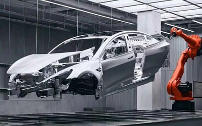 Teslas are getting built in 45 seconds at new Giga Lab in China