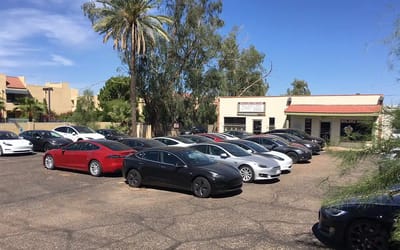 Tesla ‘graveyard’ full of hundreds of cars in Arizona is now mysteriously empty