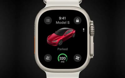 Tesla is finally launching an app that turns your Apple Watch into a car key