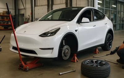 Tesla driver stunned after seeing bill he gets from driving over nail