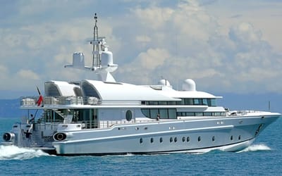 One of the world's wildest superyachts was designed because its owner wanted breakfast in Saint-Tropez, lunch in Monaco and dinner in Portofino