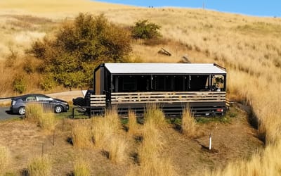 Family-of-four live a debt-free life in an off-grid tiny home on wheels all for under $100,000