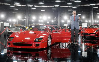 Romanian billionaire, who owns one of Europe’s largest car collections, forgot he owned a Ferrari F40