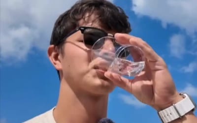 Cali man drank water straight from a hydrogen Toyota Mirai tailpipe to answer the question no one's asking