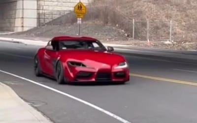 Interesting reason a Toyota Supra may be missing a headlight