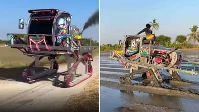 A turbocharged rice tractor – the ultimate farming machine