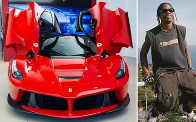 Travis Scott’s ultra-rare LaFerrari listed for sale with a massive price tag