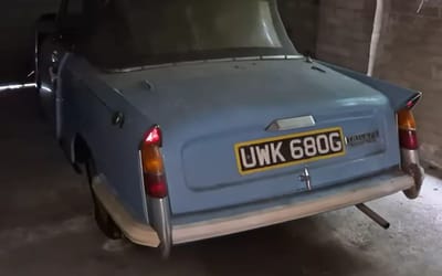 Explorer finds vehicle that's been out of production for over five decades in abandoned house