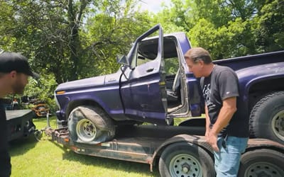 Texas man seizes 'once in a lifetime opportunity' to rescue a one in a million 1979 Ford truck