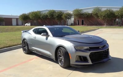 This Chevrolet Camaro ZL1 is an absolute monster after a trip to a Texas tuner