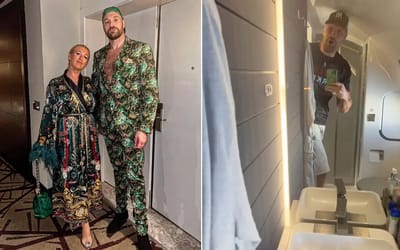 Tyson Fury gives a look inside luxurious private jet that doubles as a flying hotel