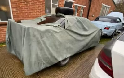 Man discovered a rare unicorn car hidden amongst supercars