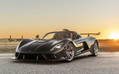 NASCAR team owner Rick Hendrick gifted $3 million Hennessey Venom from his wife for his 75th birthday