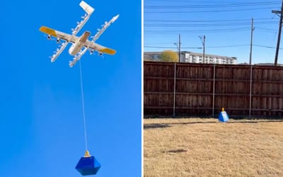 Walmart drone delivery takes the internet by storm