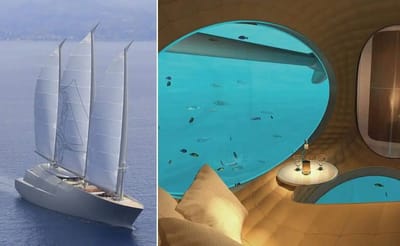 The world’s largest sailing yacht has an underwater pod and eight decks