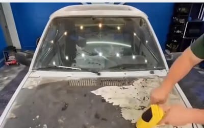 Experts restore old Ford with the ‘worst wrap’ ever to looking brand-new again