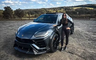 YouTuber restores wrecked Lamborghini Urus because his girlfriend fell in love with it