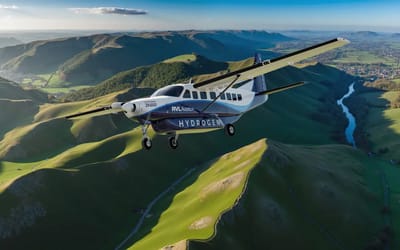 World's first ever hydrogen-electric air cargo service is going to launch in the UK