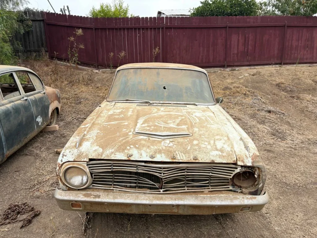 1963 Ford Falcon barn find which spent 30 years hidden away is now selling for less than the price of an iPhone 17