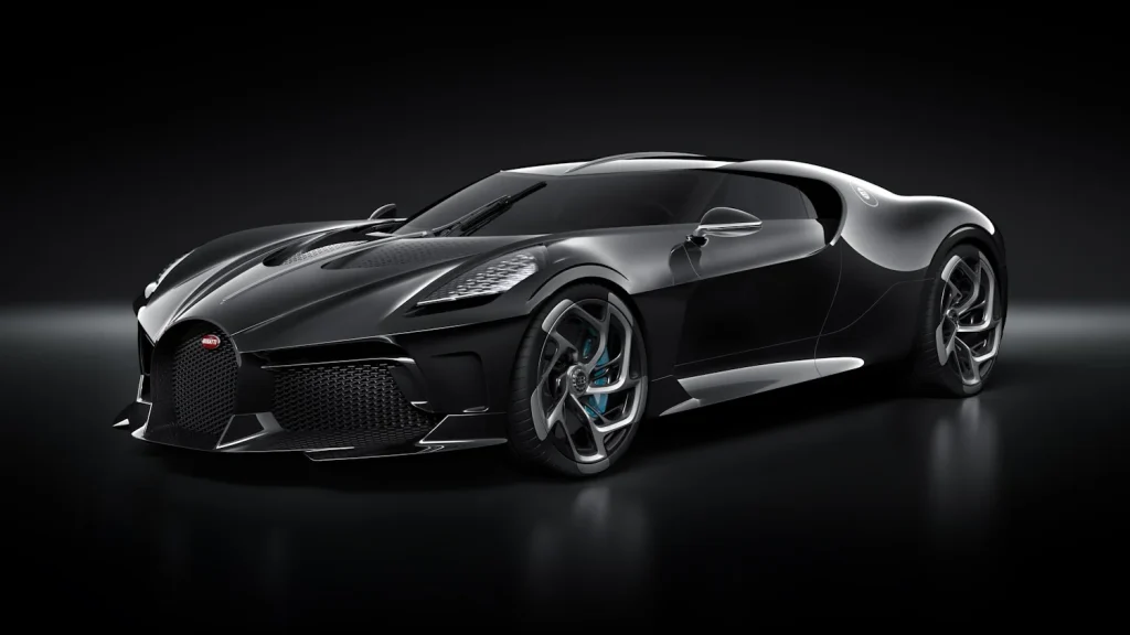 One-of-one $19,000,000 carbon-fiber La Voiture Noire pays homage to Jean Bugatti’s lost Type 57 SC Atlantic