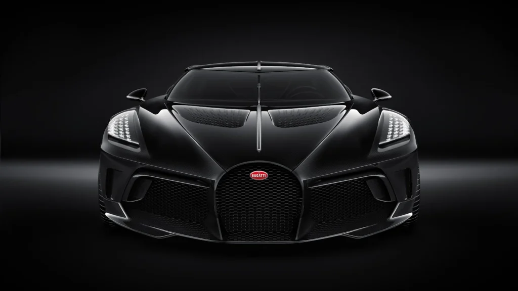 One-of-one $19,000,000 carbon-fiber La Voiture Noire pays homage to Jean Bugatti’s lost Type 57 SC Atlantic