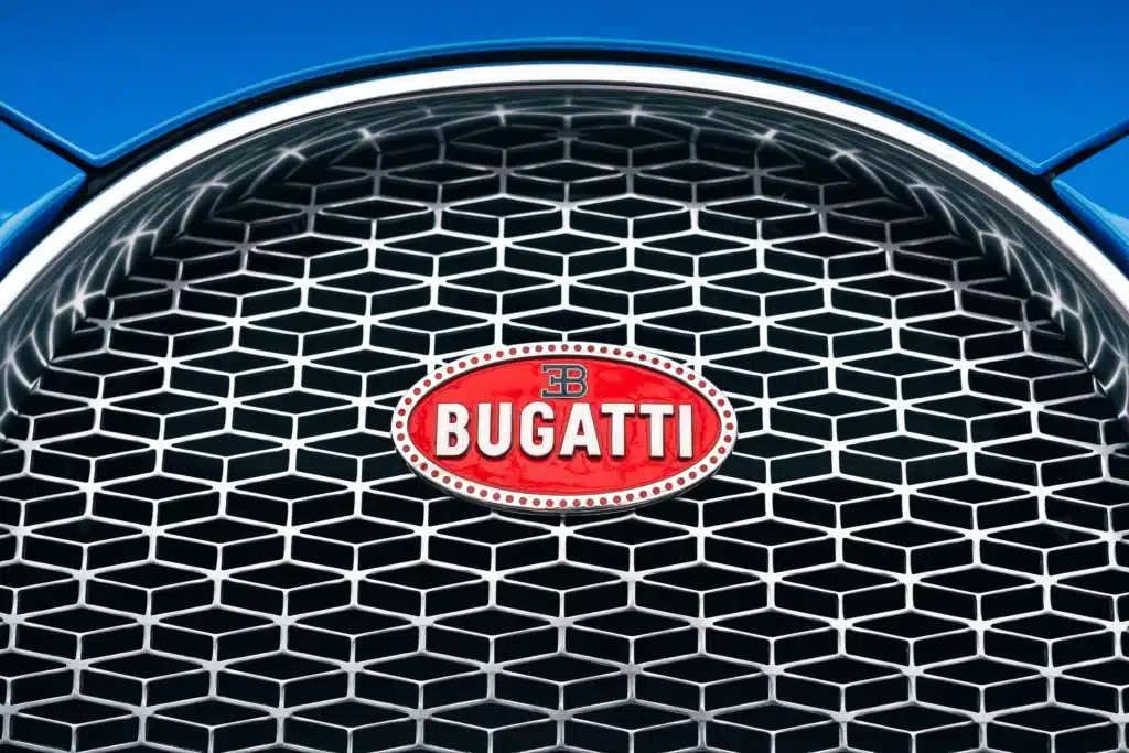 Bugatti logo isn't actually a strange 'B', it has a meaning