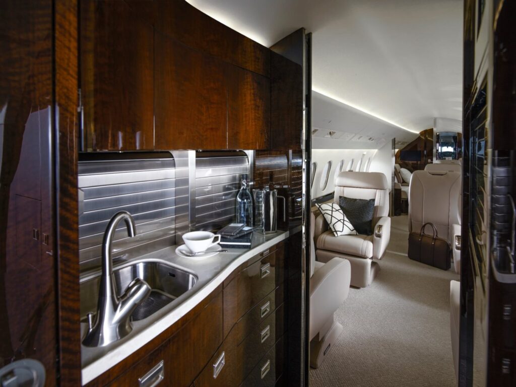 Inside Taylor Swift's private jet kitchen