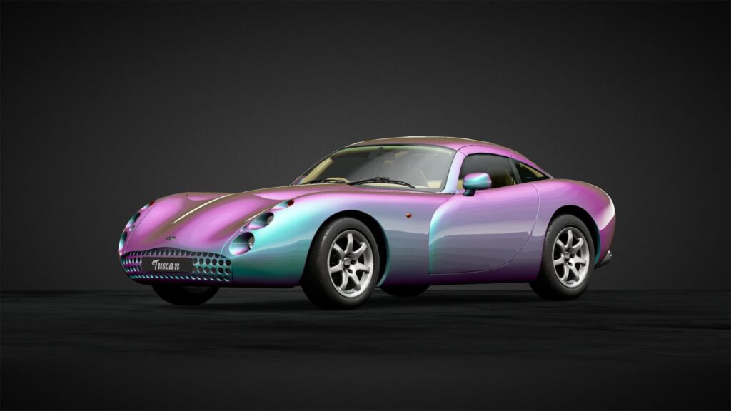 TVR Tuscan Speed Six in ChromaFlair