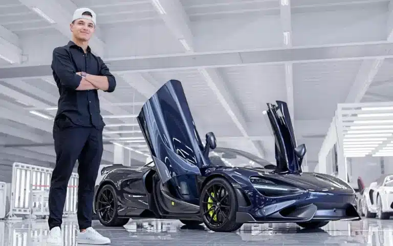 Lando Norris has a $2.15m car collection but hates driving