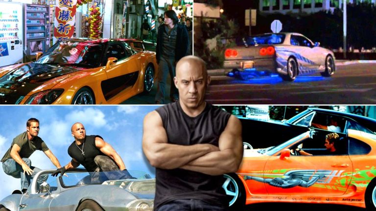 The best cars from the Fast and Furious movies