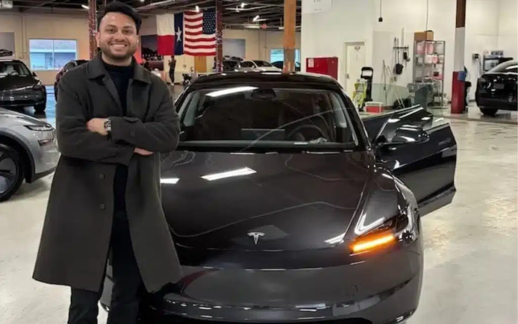 Adarsh Parakh bought himself a Tesla Model 3 Long Range - and claimed that nothing ICE-powered "comes close".