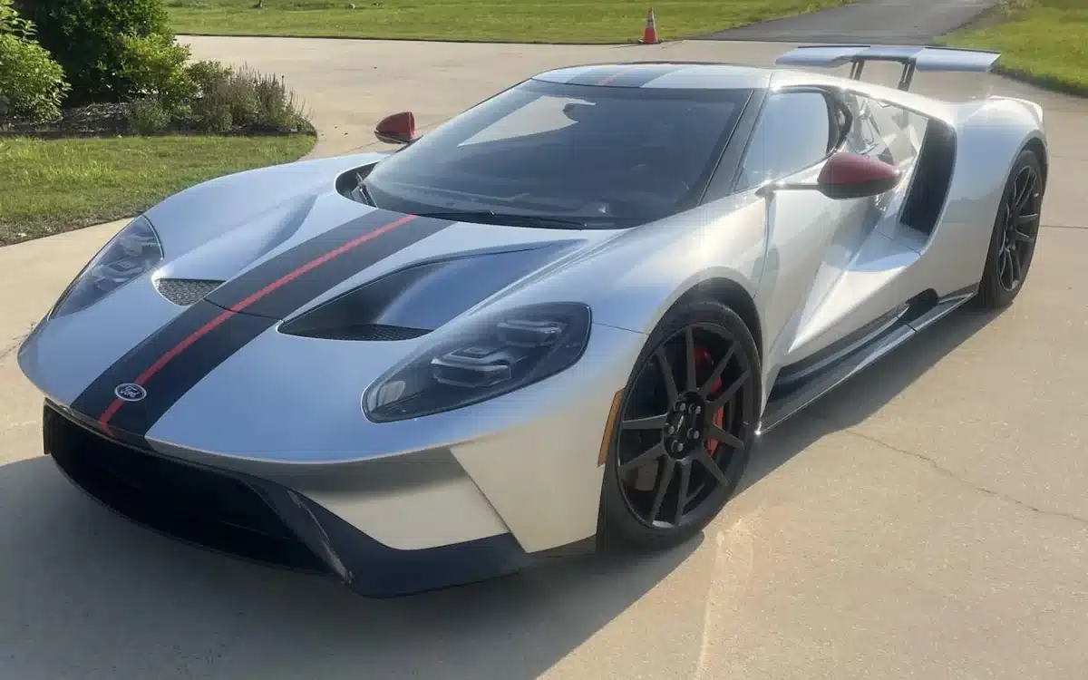 Super rare Ford GT delivered to Alabama dealership is up for sale with just 77 miles