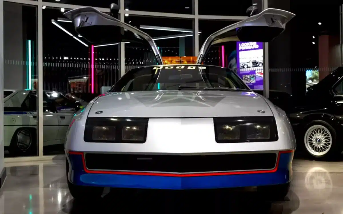 Forgotten Dodge Turbo Charger concept with gullwing doors appears at auction