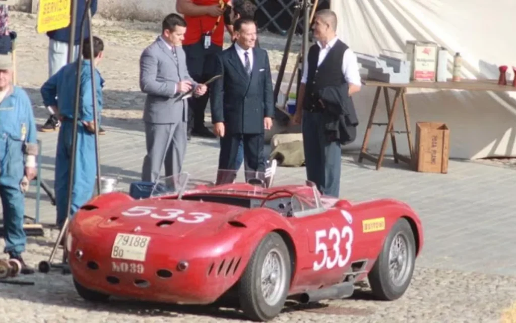 The Ferrari film faithfully restored some of the epic cars that featured on film - because some of them were the real thing