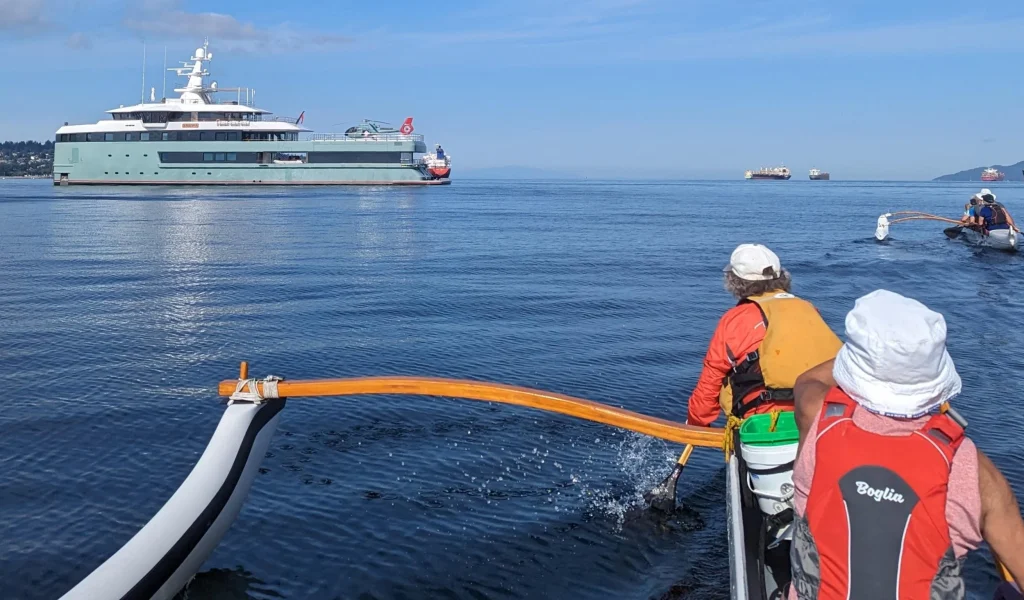 Vancouver residents furious as $300,000,000 superyacht burns hundreds of gallons of fuel an hour