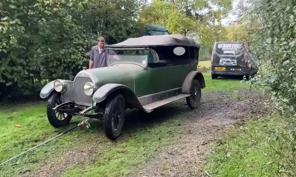 Two rare classic cars discovered in barn including one over 100 years old with hidden artifacts that reveal its story