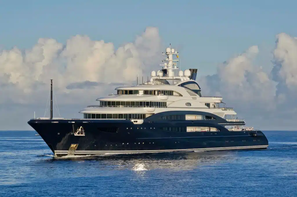 Before Saudi royalty bought it, Bill Gates rented this $400m superyacht just to helicopter to tennis courts