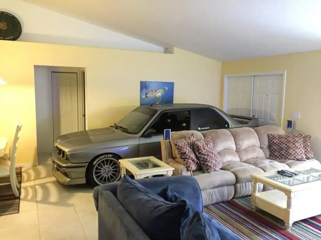 Florida man took drastic steps to protect his rare BMW M3 during hurricane