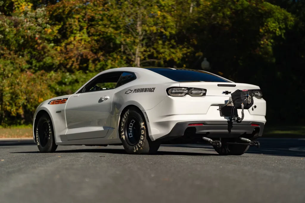 One of 69 2023 Chevrolet COPO Camaros for sale as Mecum auction the muscle car
