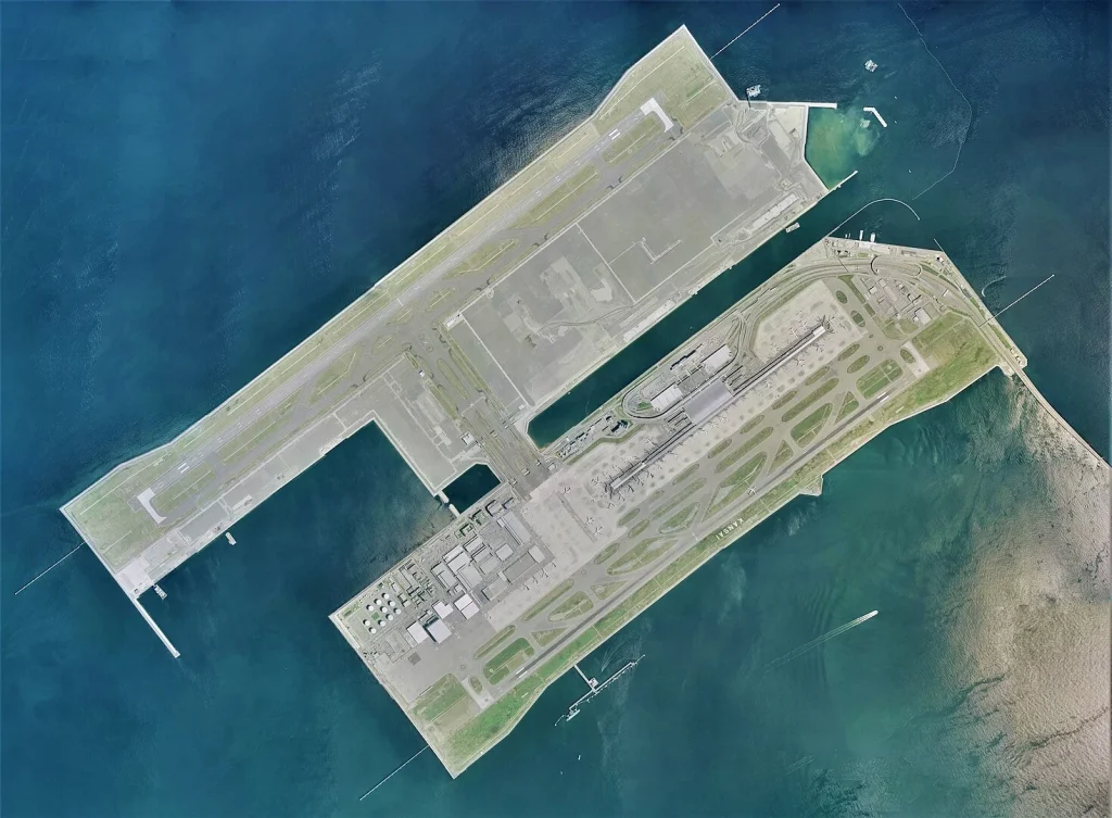 Japan's trailblazing $20,000,000,000 offshore airport could be underwater by 2056 as it keeps sinking at an alarming rate