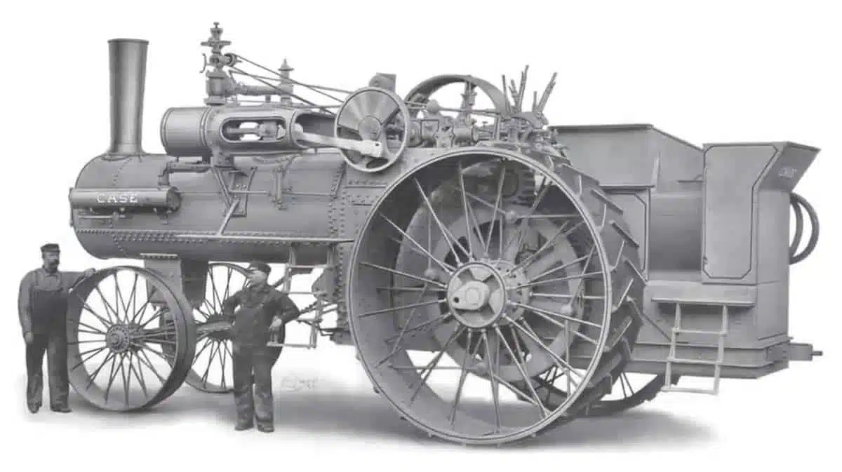 Steam tractor blueprints