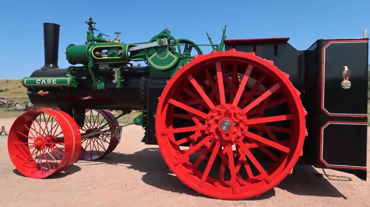 150 Case steam tractor rebuilt
