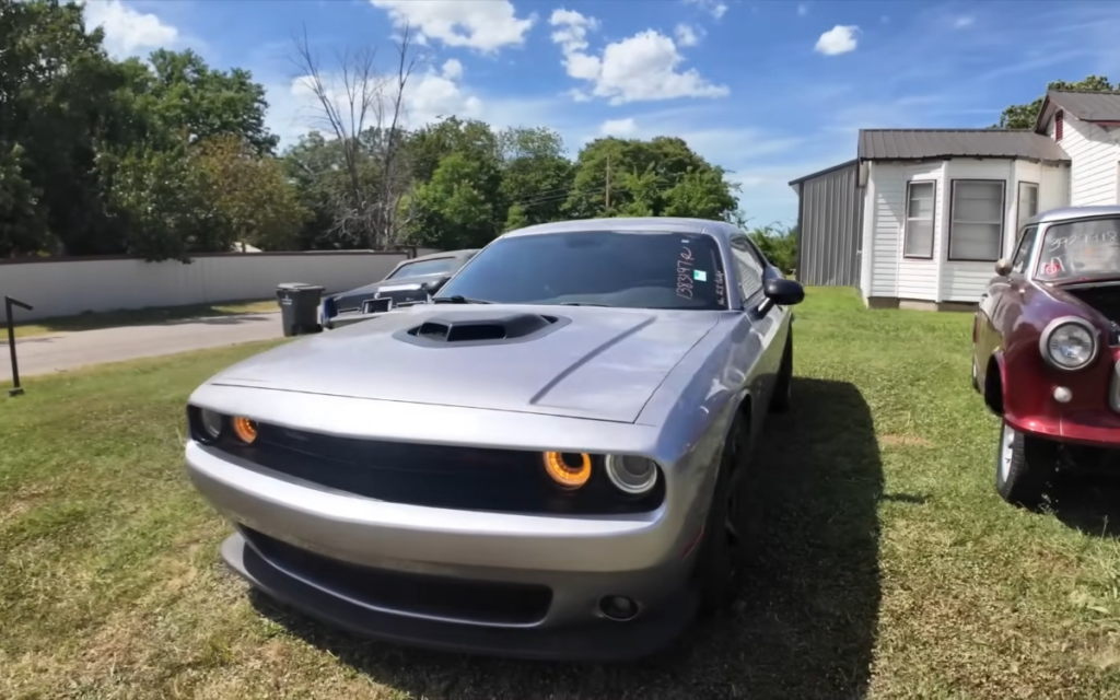 15k Dodge Challenger Scat Pack muscle car confused its new owner