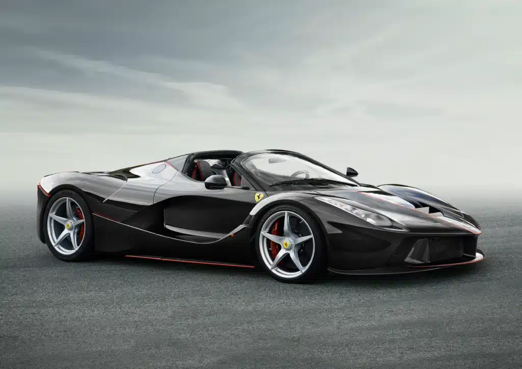 Ferrari patent reveals an auto-braking system to protect the front splitter, showing new supercar technology aimed at reducing costly road damage