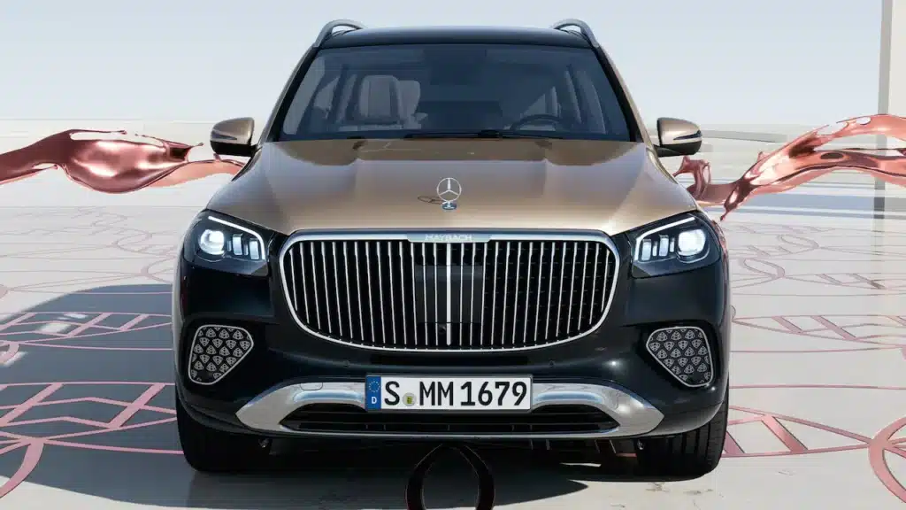 Mercedes Maybach party trick? They can literally bounce on command
