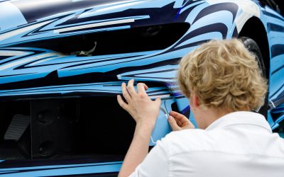 New Bugatti Chiron pics have dropped and the paint jobs took a month to complete