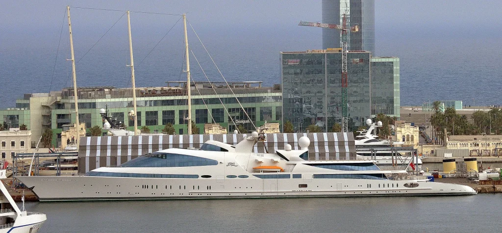 Abu Dhabi Sheikh's $180,000,000 superyacht has $18,000,000 annual running costs and it's just been spotted in Monaco