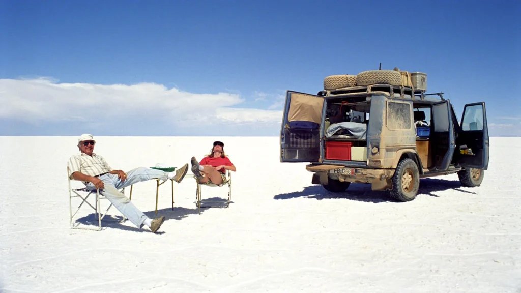 Couple began a road trip in their Mercedes G-Class SUV in 1990 and 20 years later they’d driven through 177 countries