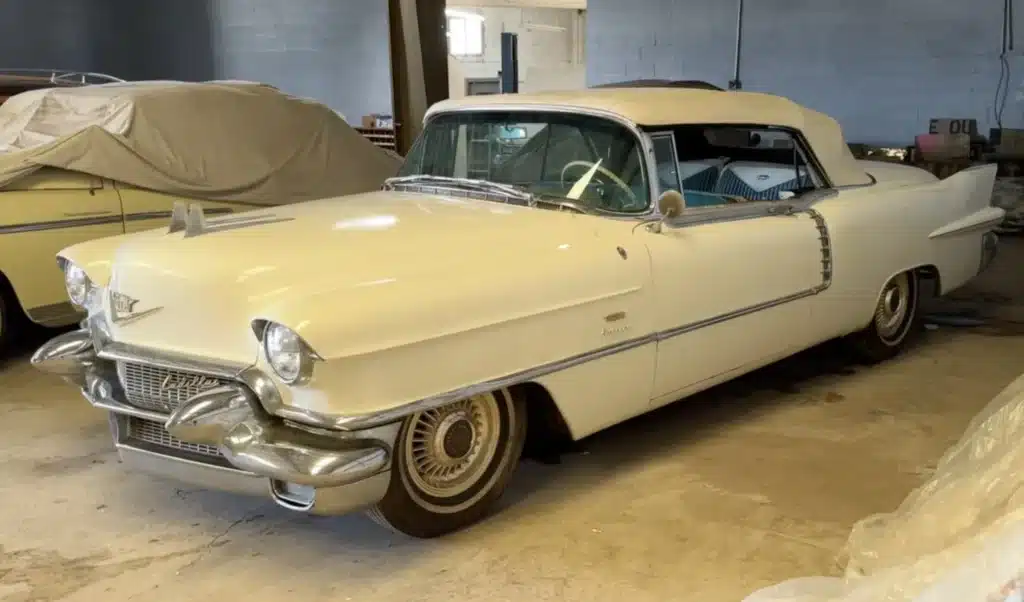 1956 Cadillac Eldorado barn find washed